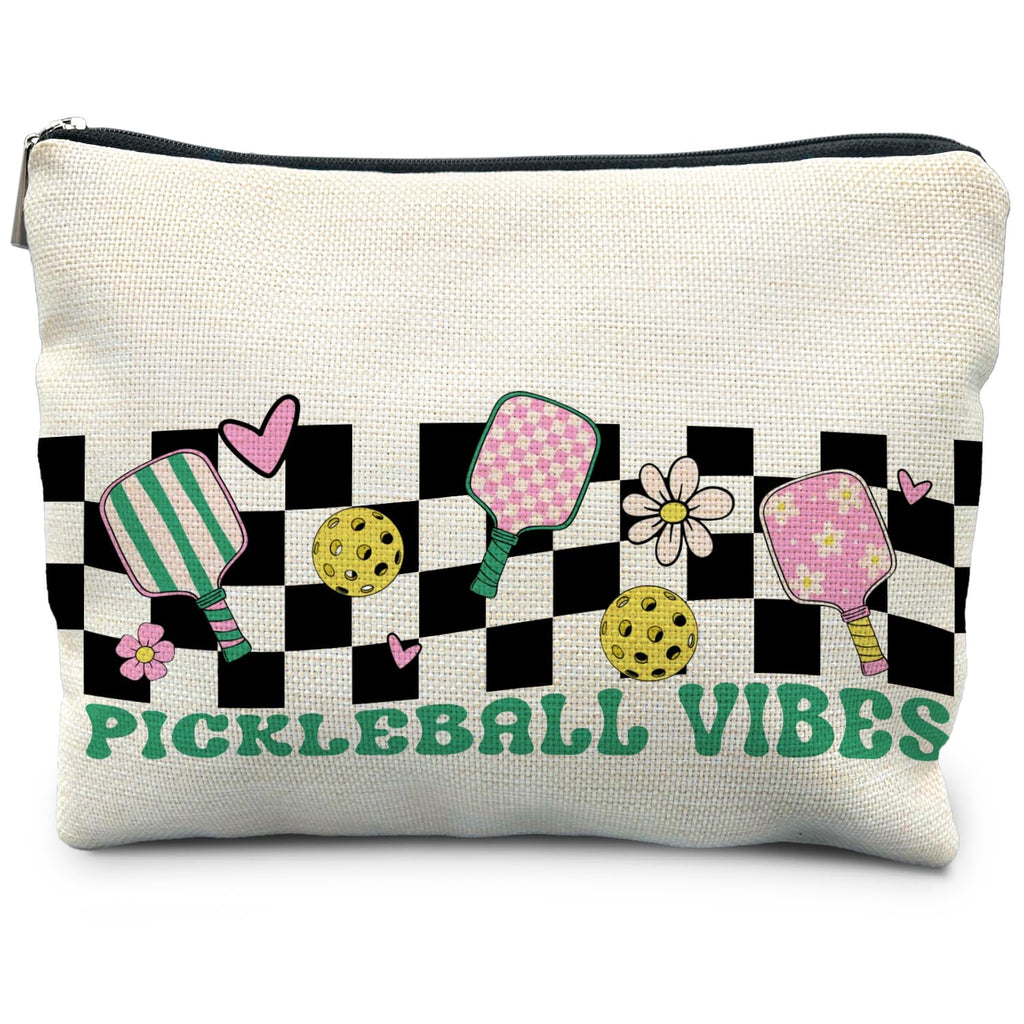 Pickleball Chic Cosmetic Pouch
